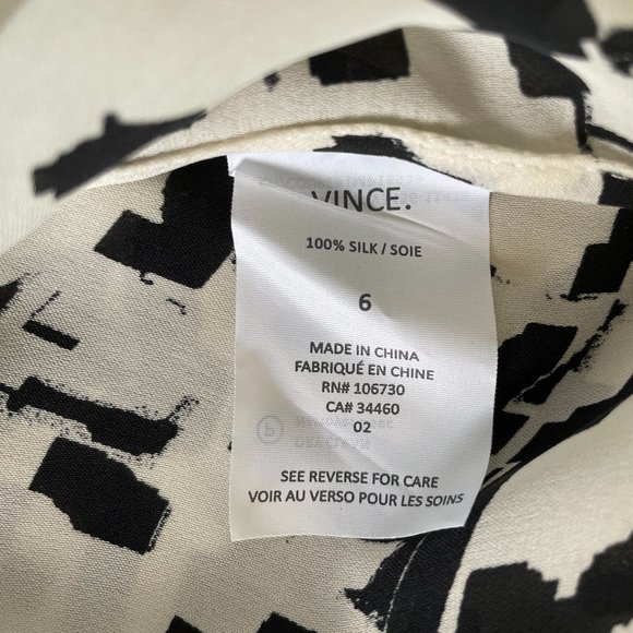 Vince Silk Blouse - Picture 4 of 4